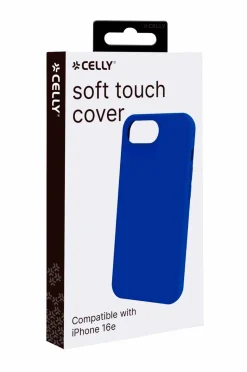 Celly Cromo Soft Rubber Case Iphone SE 4 Blue