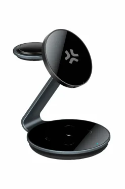 Celly Magstand3in1evo 3-i-1 magnetisk stativ til trådløs opladning 15w