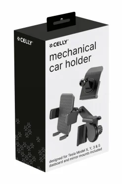 Celly Mobilholder til Tesla Model X, Y, 3, S-skærm + instrumentbræt