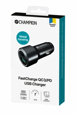 Champion Nordic Biloplader 43 W 2-port