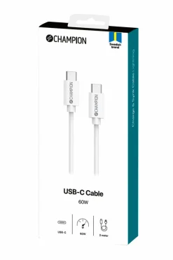 Champion Nordic USB-C-kabel 60W 3 m