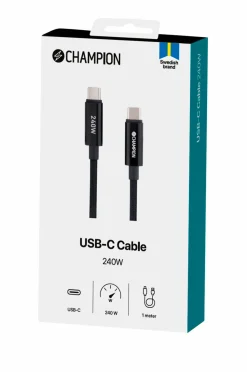 Champion Nordic USB-C kabel 240W 1m