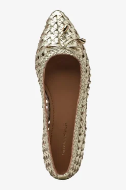 Copenhagen Shoes Ballerinasko ON MY Love Gold