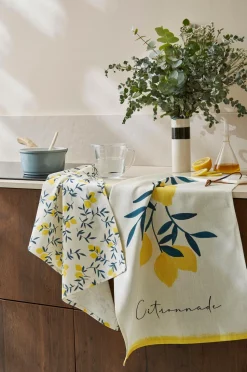 Coucke Køkkenhåndklæde Citronnade 50x75 cm
