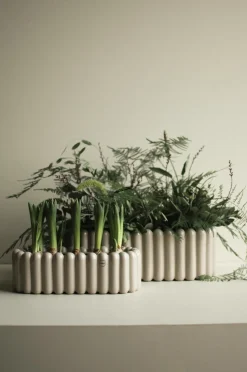 DBKD Krukke/vase Mist Oval - lille