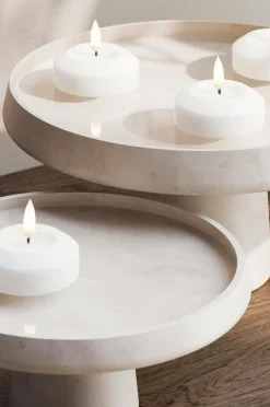 DeluxeHomeart Flydende LED fyrfadslys 6,1 cm 2 stk.