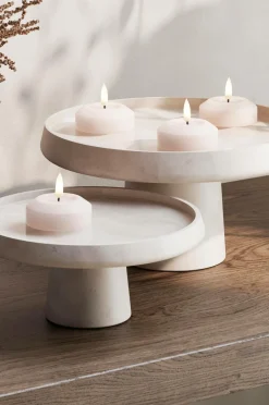 DeluxeHomeart Flydende LED fyrfadslys 6,1 cm 2 stk.