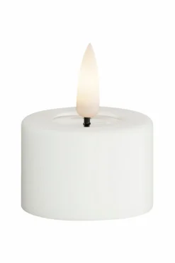 DeluxeHomeart LED fyrfadslys 4x5,5 cm 2 stk.