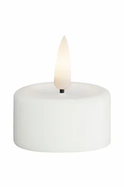 DeluxeHomeart LED fyrfadslys 4x4,5 cm 2 stk.