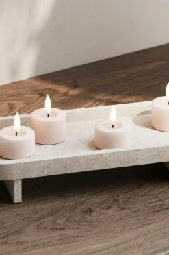 DeluxeHomeart LED fyrfadslys 6x4,5 cm 2 stk.