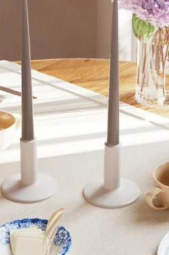 DeluxeHomeart LED Keglelys skinnende 2,2x28 cm 2 stk.