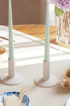 DeluxeHomeart LED Keglelys skinnende 2,2x28 cm 2 stk.