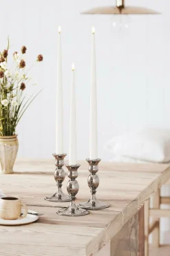 DeluxeHomeart LED Taper Candle Shiny 2,2x38 cm 2 stk.