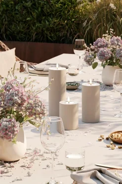 DeluxeHomeart LED udendørs bloklys 7,5x15 cm