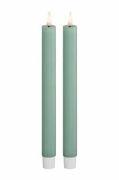 DeluxeHomeart LED-kronelys 2,2x24 cm 2 stk.