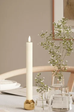 DeluxeHomeart LED-kronelys 2,2x24 cm 2 stk.