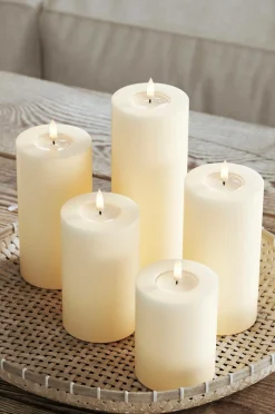 DeluxeHomeart LED-søjlelys 7,5x12,5 cm