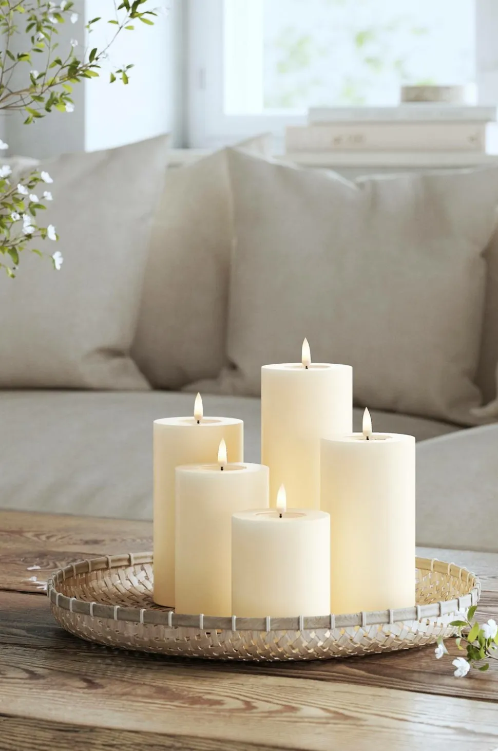 DeluxeHomeart LED-søjlelys 5x20 cm