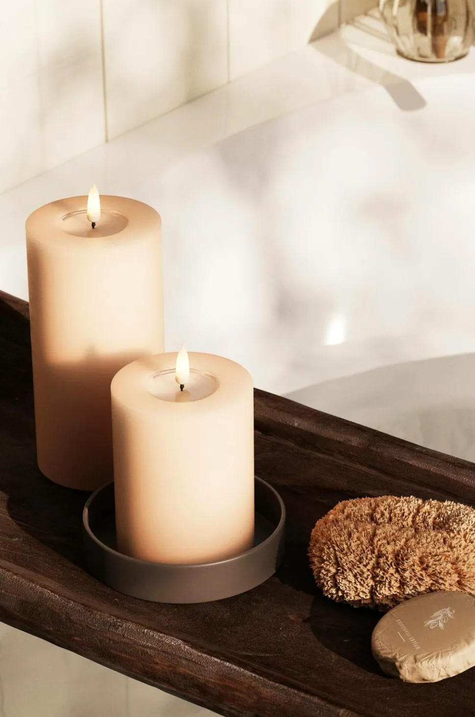 DeluxeHomeart LED-søjlelys 7,5x15 cm