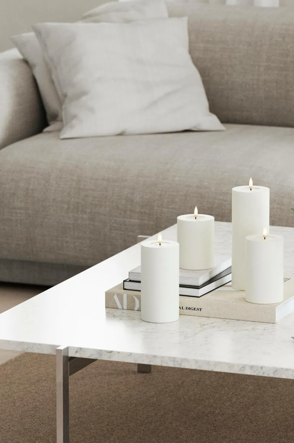 DeluxeHomeart LED-søjlelys 5x12,5 cm