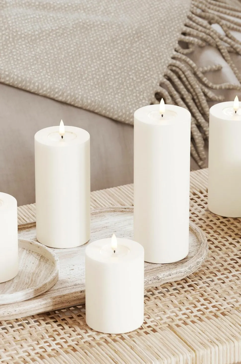 DeluxeHomeart LED-søjlelys 5x12,5 cm