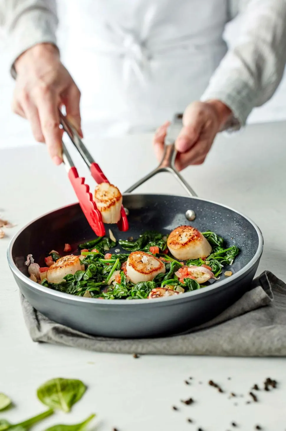 Demeyere Sæt med stekpannor Alu Pro 5 Ceraforce 24 cm & 28 cm