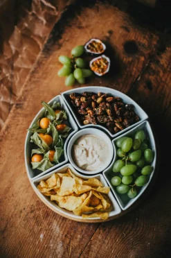 Dorre Serveringstallerken sæt Samara skåle 6 dele