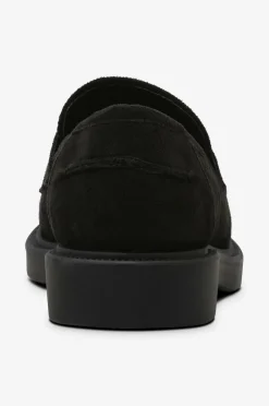 Duffy Loafers i ruskindsimitation