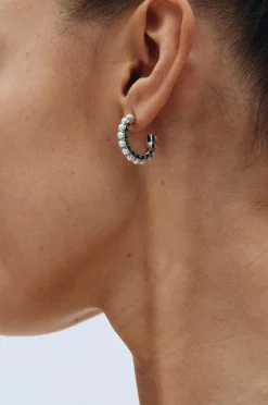 Edblad Øreringe Lilo Hoops L Steel