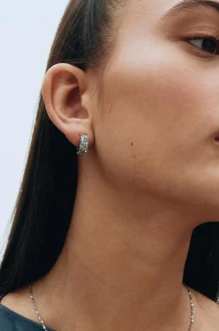 Edblad Øreringe Rays Hoops S Steel