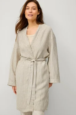 Ellos Collection Badekåbe i hørblanding