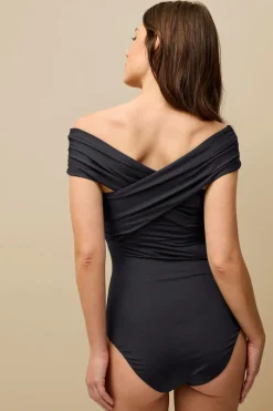 Ellos Collection Badedragt med bandeau-udskæring