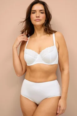 Ellos Collection Bh med bøjler i blonde på toppen