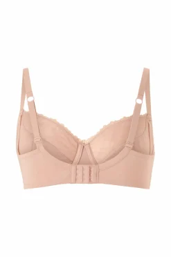 Ellos Collection Bh med bøjler i blonde på toppen