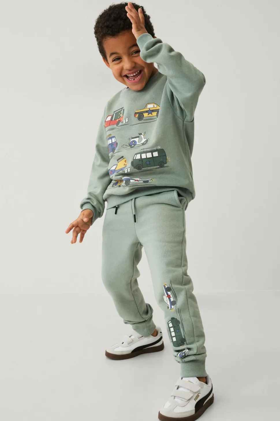 Ellos Collection Bløde bukser med print