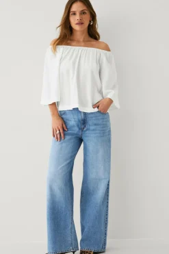 Ellos Collection Bluse uden skuldre