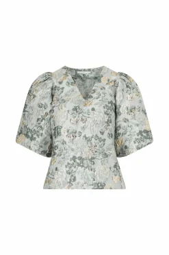 Ellos Collection Bluse med ballonærmer