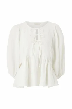 Ellos Collection Bluse i musselin