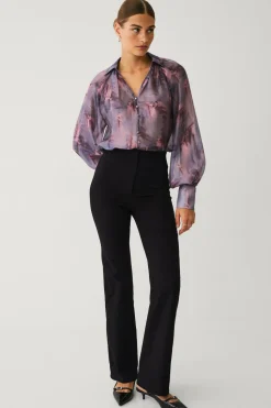 Ellos Collection Bluse med pufærmer