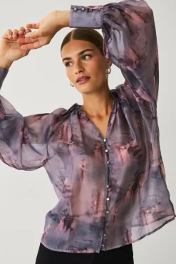 Ellos Collection Bluse med pufærmer