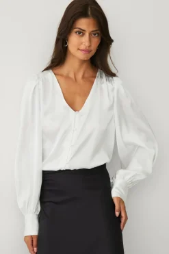 Ellos Collection Bluse i satin