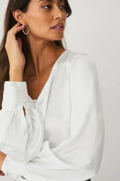 Ellos Collection Bluse i satin