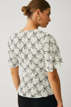 Ellos Collection Bluse med knapper