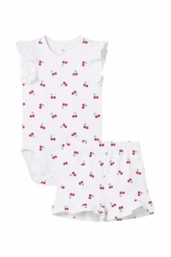 Ellos Collection Bodysuit + shorts sæt