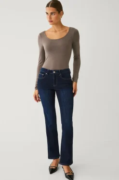 Ellos Collection Bootcut jeans med baglommer