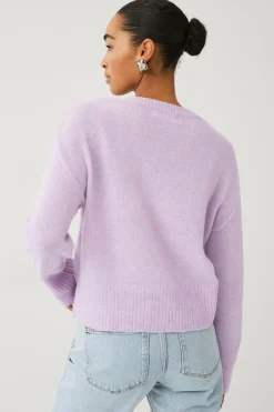 Ellos Collection Bred, v-halset trøje