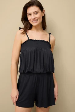 Ellos Collection Buksekjole med smocket detalje