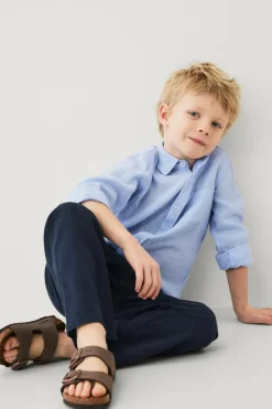 Ellos Collection Bukser i hørblanding