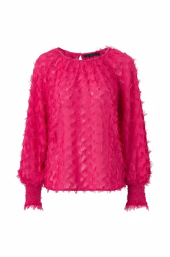 Ellos Collection Chiffonbluse med struktur