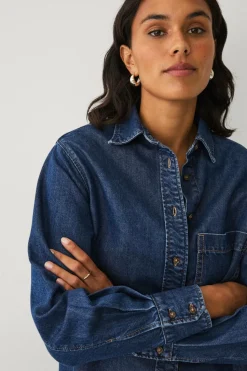 Ellos Collection Denimskjorte